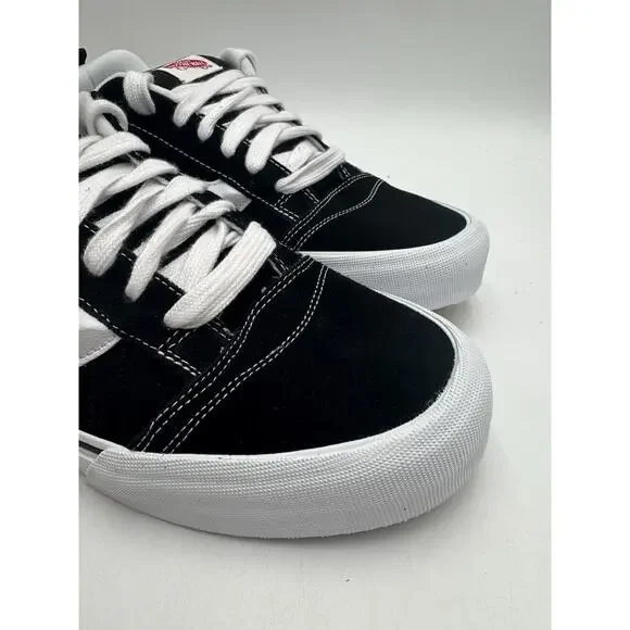 Vans KNU SKOOL Men's NEW Casual Shoe Black/White US Size 13 Medium - Picture 2 of 11